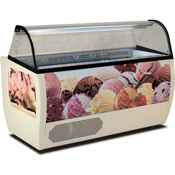 Ice cream display cabinets