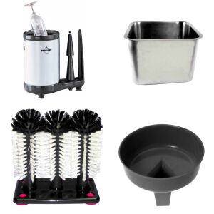 Sinks, glass washers and accessories