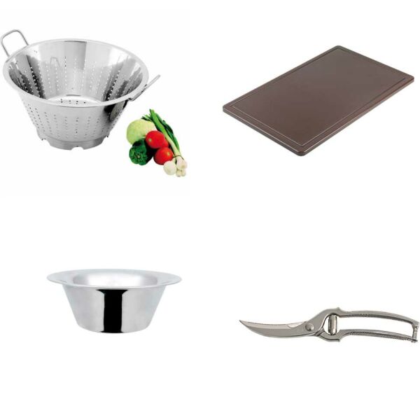 Cookware, knives & cutting boards