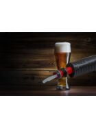 Beverage line for non-alcoholic beverages, beer, wine and CO², ID 4 mm, OD 8 mm, cloudy, 1 m