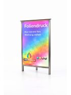 Digital printing for LED long drink counters corner part