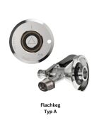 Reinigungsbehälter 10 L Edelstahl 1 Fitting nach Wahl