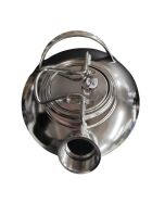 Cleaning container 10 L stainless steel 1 fitting of your choice