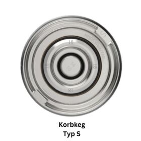 Cleaning container 1 basket keg fitting (S)