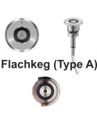 Key for opening fittings type flat fitting / combination fitting