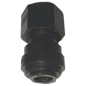 Screw-on adapter for NC couplings on 4x8mm hose