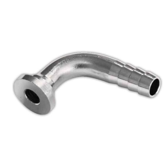 Beer hose nozzle bent flat sealing 90° 7mm