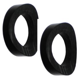 Pair of spacer sleeves for round columns, 2-wire
