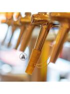 TAP CAP - Zapfhahnverschluss Silikon mit Kette - goldfarben