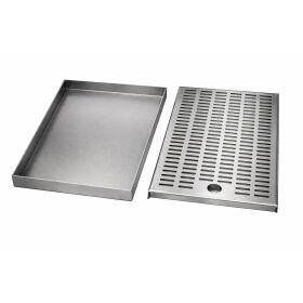 500x300x27mm drip tray to lay on