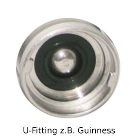 Cleaning container 10 L stainless steel for e.g. Guinness...