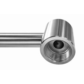 Edelstahl Kegschanksäule mit Kompensatorschankhahn