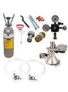 Accessory set for dispensing systems 2 kg CO² + flat cone
