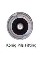 Key for opening fittings type Korb / Köpi fitting