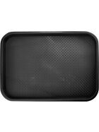 Fast food tray 250 x 350 mm, black