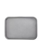 Fast food tray 250 x 350 mm, gray