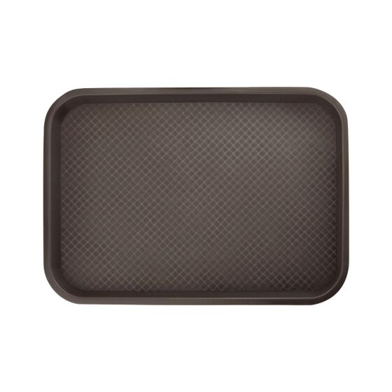 Fast food tray 250 x 350 mm, brown