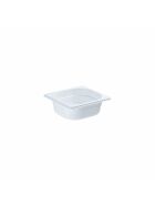 Gastronorm container, polycarbonate, white, GN 1/6 (65 mm)