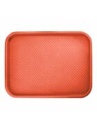 Fast food tray 300 x 400 mm, red