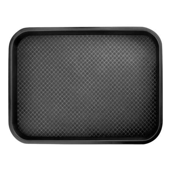 Fast Food Tablett 305 x 410 mm, schwarz