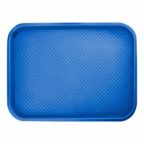 Fast Food Tablett 300 x 400 mm, blau
