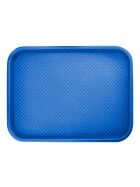 Fast food tray 300 x 400 mm, blue
