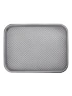 Fast food tray 300 x 400 mm, gray