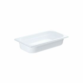 Gastronorm container, polycarbonate, white, GN 1/3 (65 mm)
