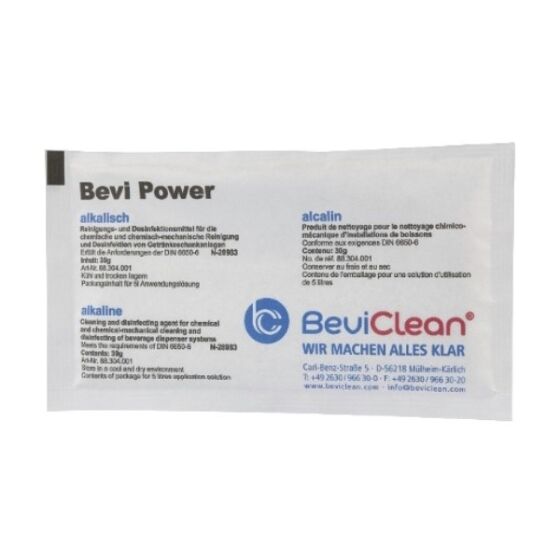 1 x 30 g cleaning agent Bevi Power Sauer powder form
