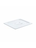 GN lid, polycarbonate, white, for GN 1/2 containers