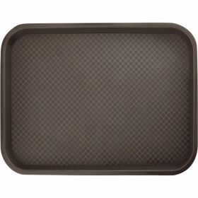 Fast food tray 350 x 450 mm, brown