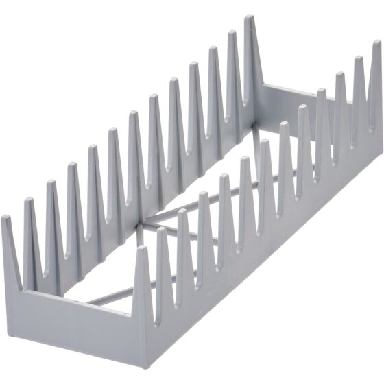 Plate holder for insertion into a universal basket 400 x 400 mm