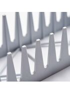 Plate holder for insertion into a universal basket 400 x 400 mm