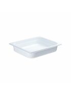 Gastronorm container, polycarbonate, white, GN 1/2 (65 mm)