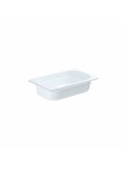 Gastronorm container, polycarbonate, white, GN 1/4 (100 mm)