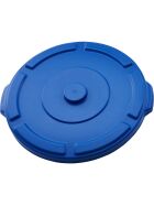 Lid for trash can 75 liters blue