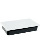 Gastronorm container, polycarbonate, black, GN 1/1 (100 mm)