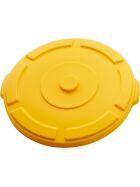 Lid for trash can 120 liters yellow