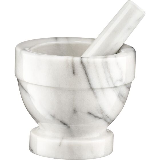 Mortar with marble sticks