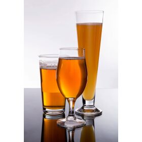 Beer tulip with calibration mark at 0.3 liters