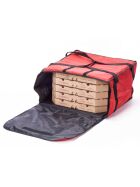 Pizza Transporttasche, Frontlader, allseitig isoliert, 500x500x300 mm