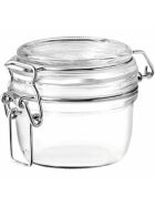 FIDO preserving jar with clip lock and rubber ring 0.125 liters