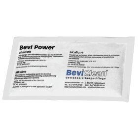 50 x 30g cleaning agent Bevi Power Alkaline powder form