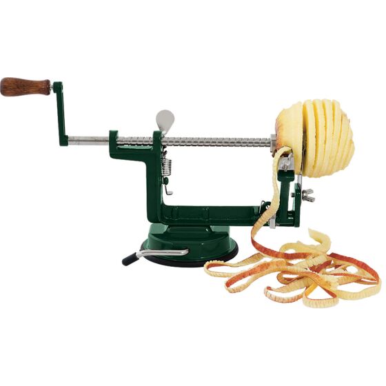 Apple peeling machine, 320 x 100 x 140 mm (WxDxH)