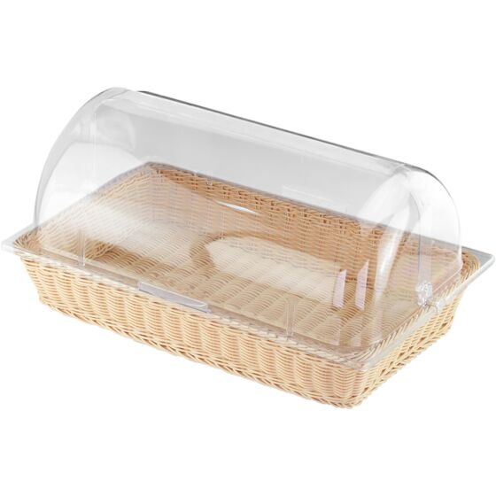 Bread basket with roll-top lid, GN1 / 1