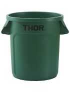 Garbage can 38 liters green