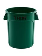 Garbage can 75 liters green