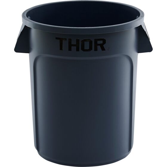 Trash can 75 liters black