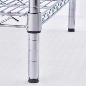 Storage rack made of chrome steel 1060x610x1800 mm