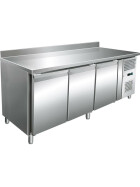 Stalgast, 3-türiger Edelstahl Bäckerei-Tiefkühltisch EN/BN 600x400 mm, 444 Liter